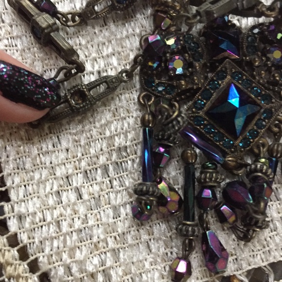 Vintage 1995 Sweet Romance Crystal Necklace - Picture 4 of 8